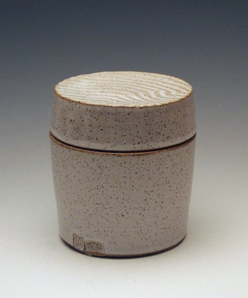 08 5-inch White Stoneware Jar.jpg