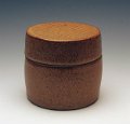 0106a 5-inch Gold Stoneware Jar