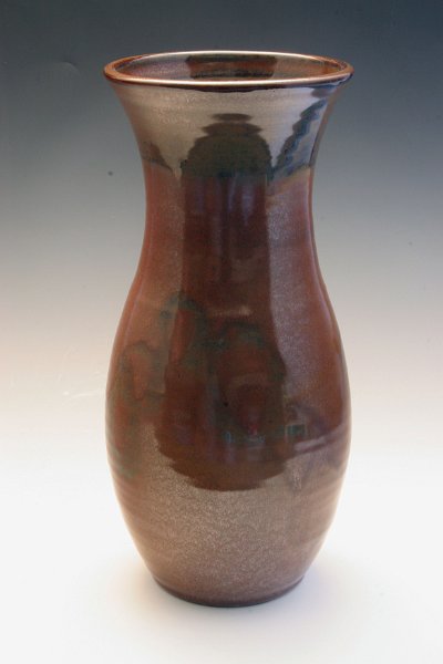 0291 11-inch Red Vase.JPG